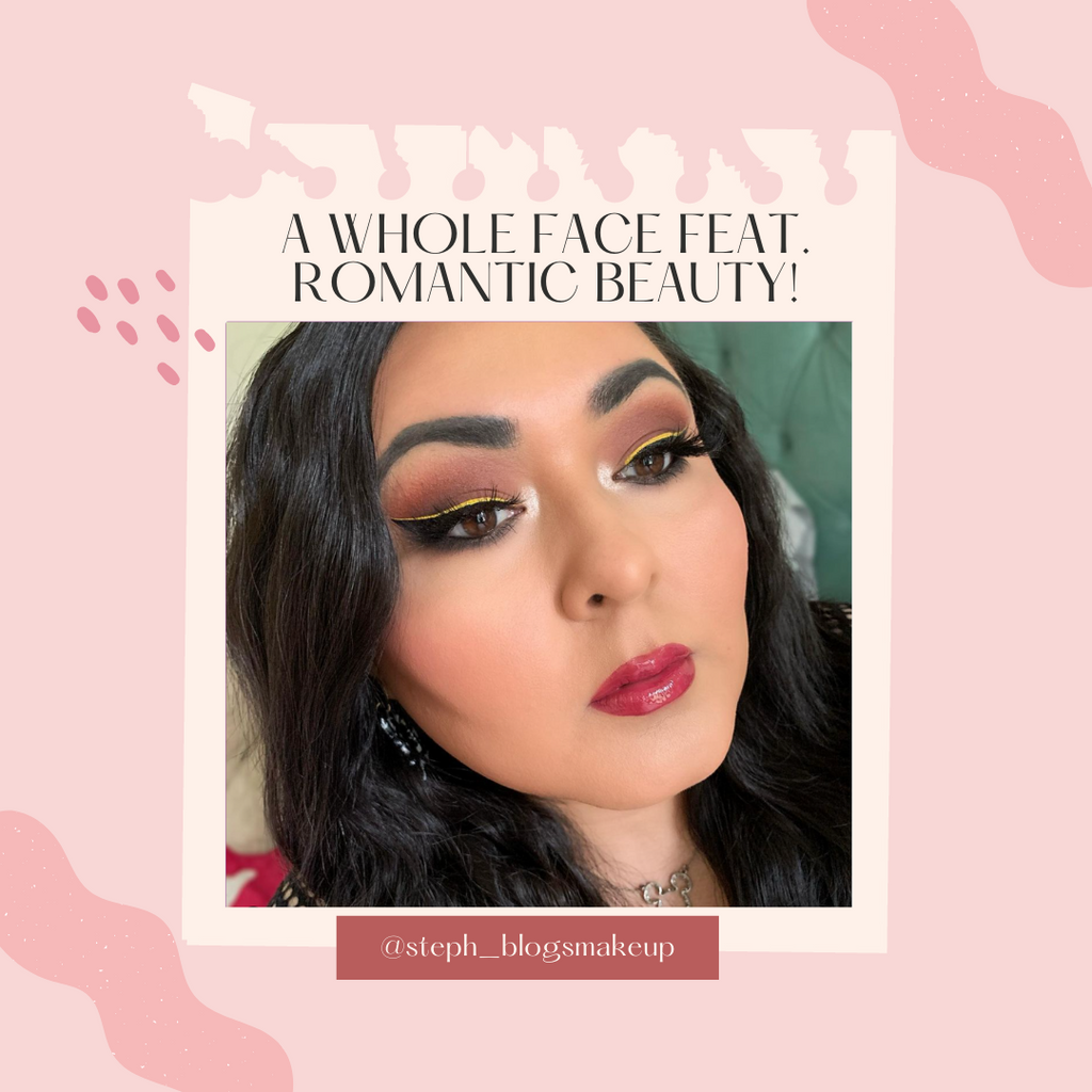 Full Face of Makeup Feat. Romantic Beauty Products!
