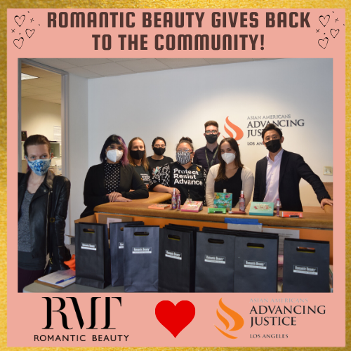 Romantic Beauty Gives Back to LA Donation