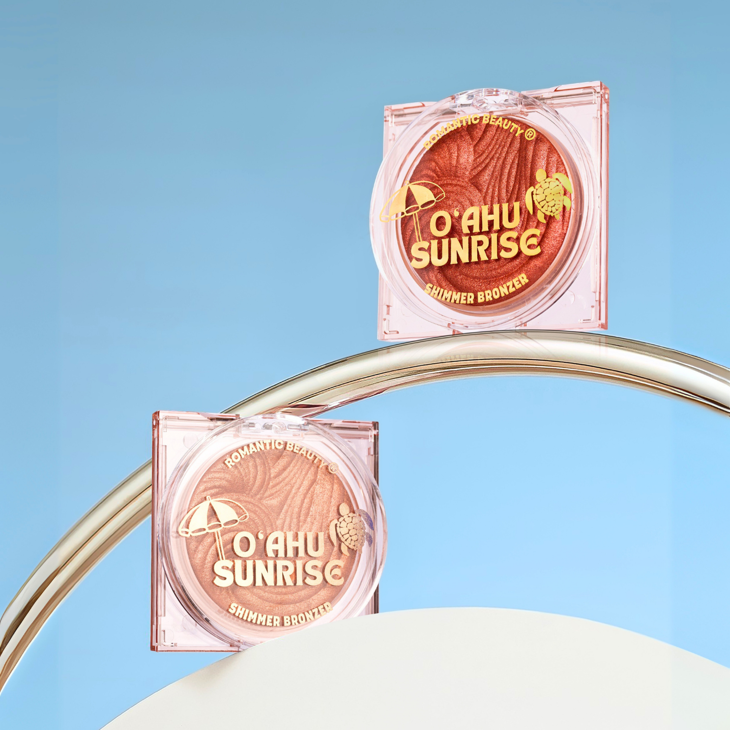 O'hau Sunrise - Highlighter and Bronzer Powder