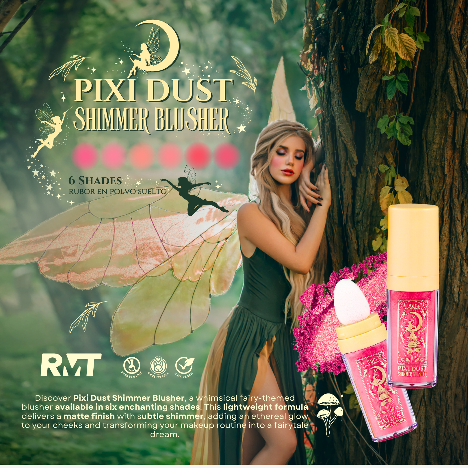 PIXI Dust Shimmer Blush Powder