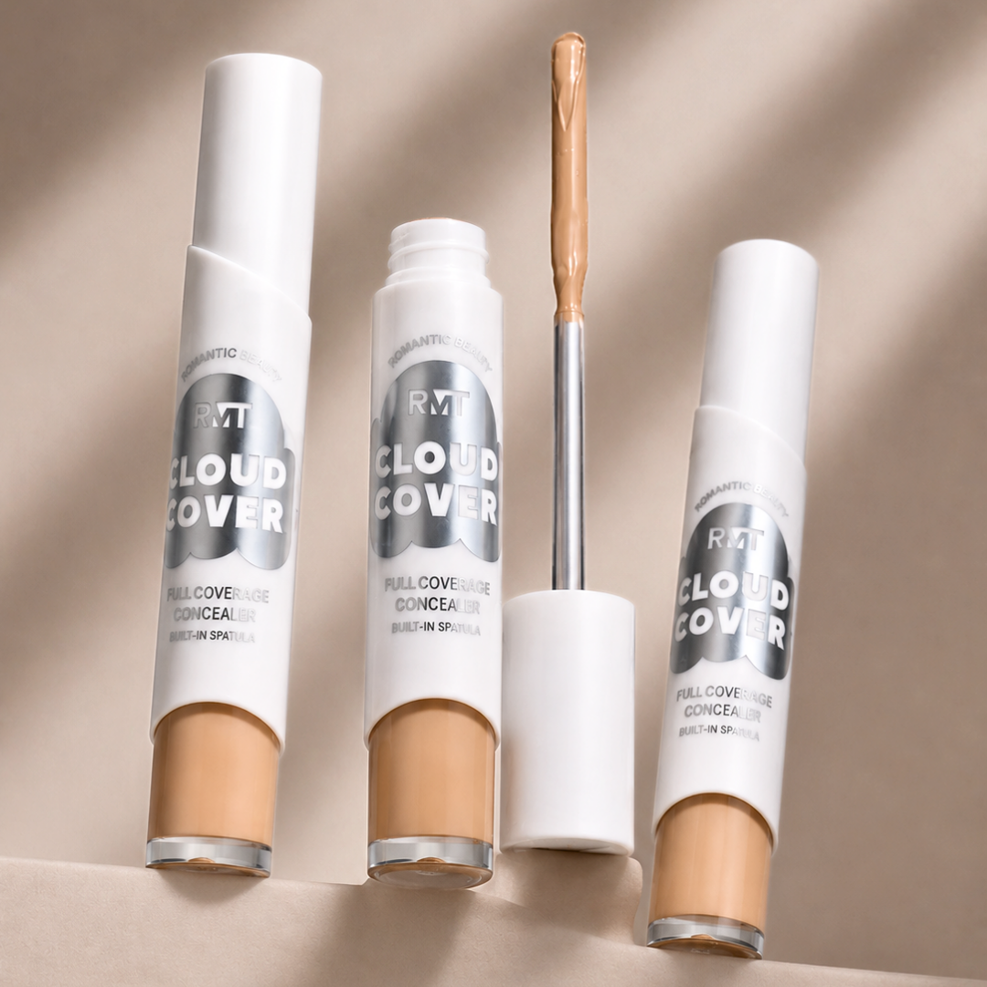 Cloud Cover Full Coverage Spatula Concealer with Blending Sponge