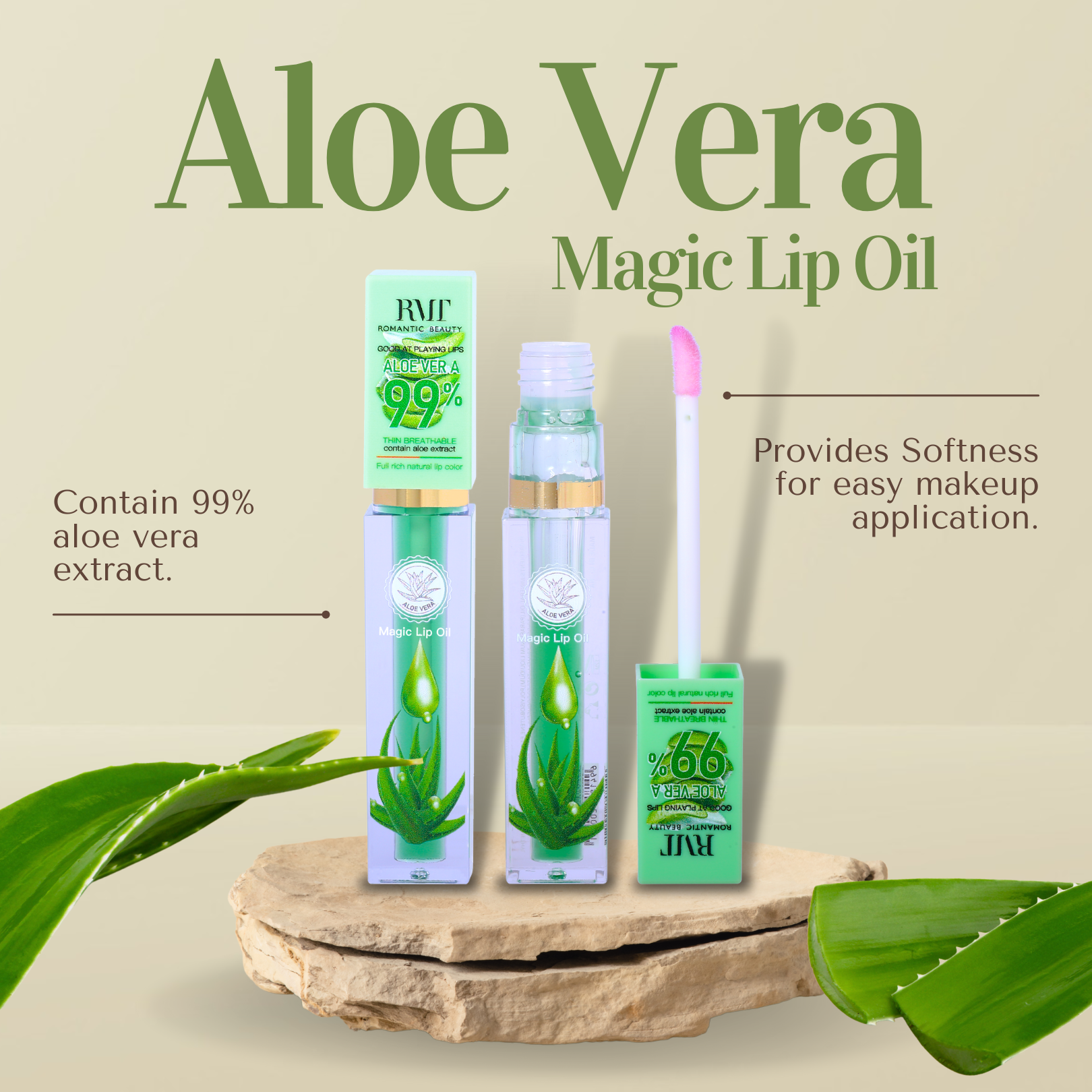 Aloe Vera Magic Lip Oil