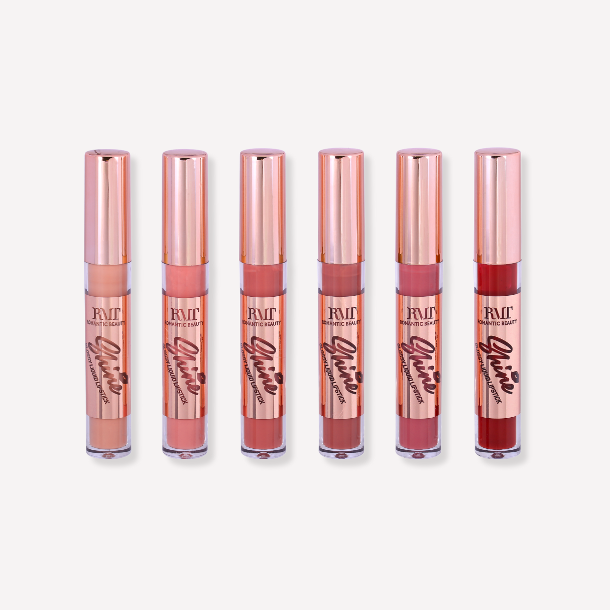 Shine Glossy Liquid Lipstick (Nude Tone)