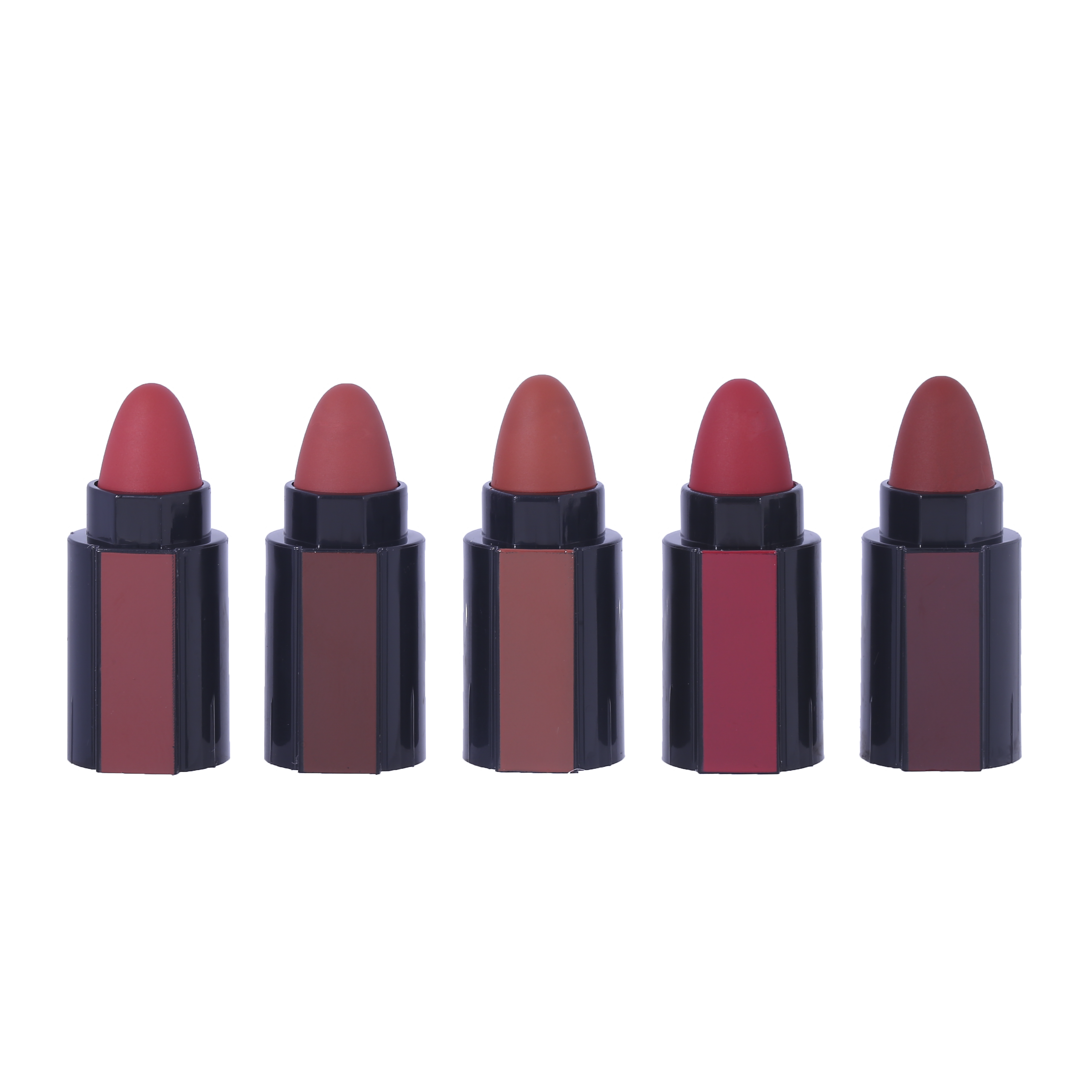(Red Tones)  5-in-1 Lipstick Stack