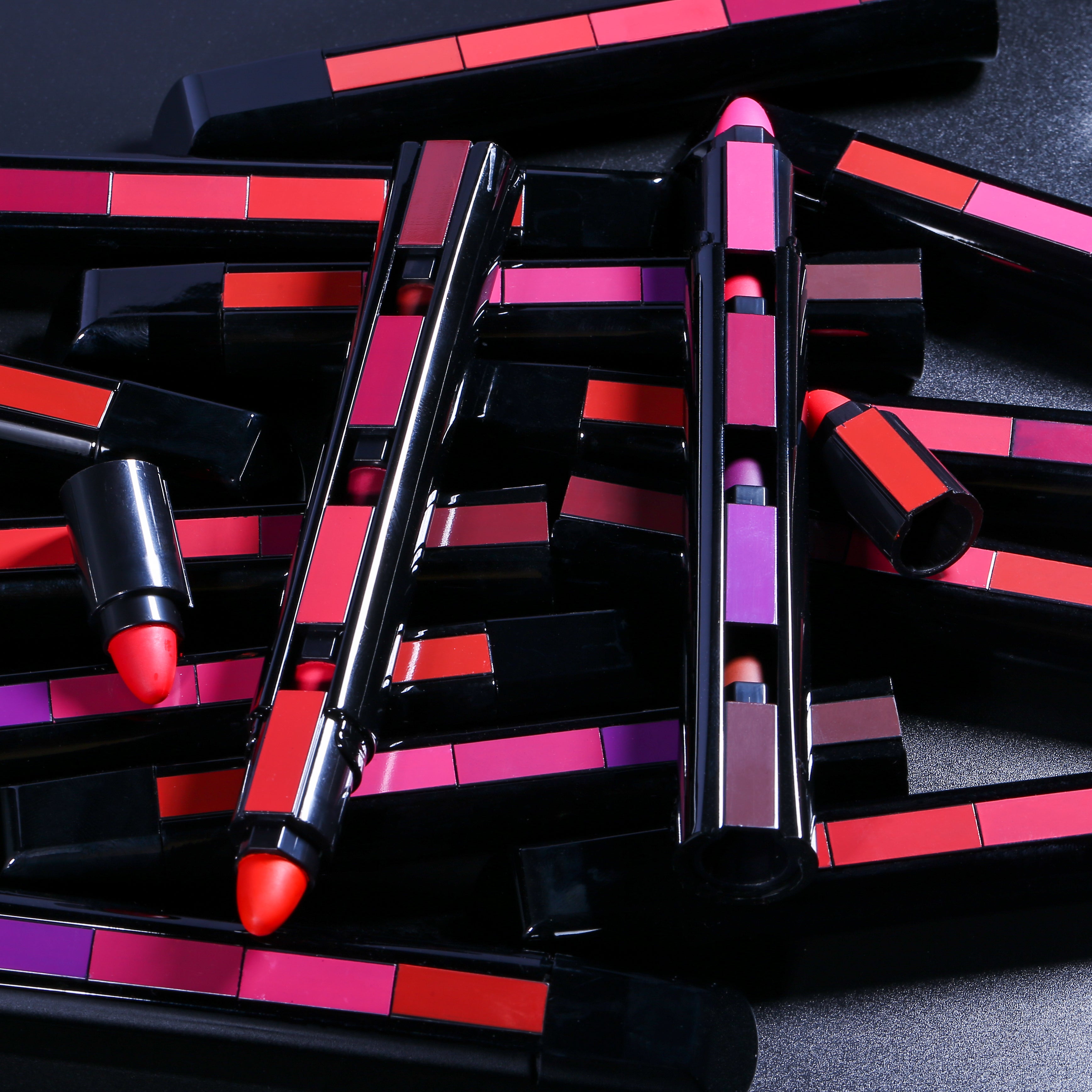 Red Tones 5 in 1 Lipstick Stack Romantic Beauty Cosmetics red-tones-5-in-1-lipstick-stack-romantic-beauty-cosmetics