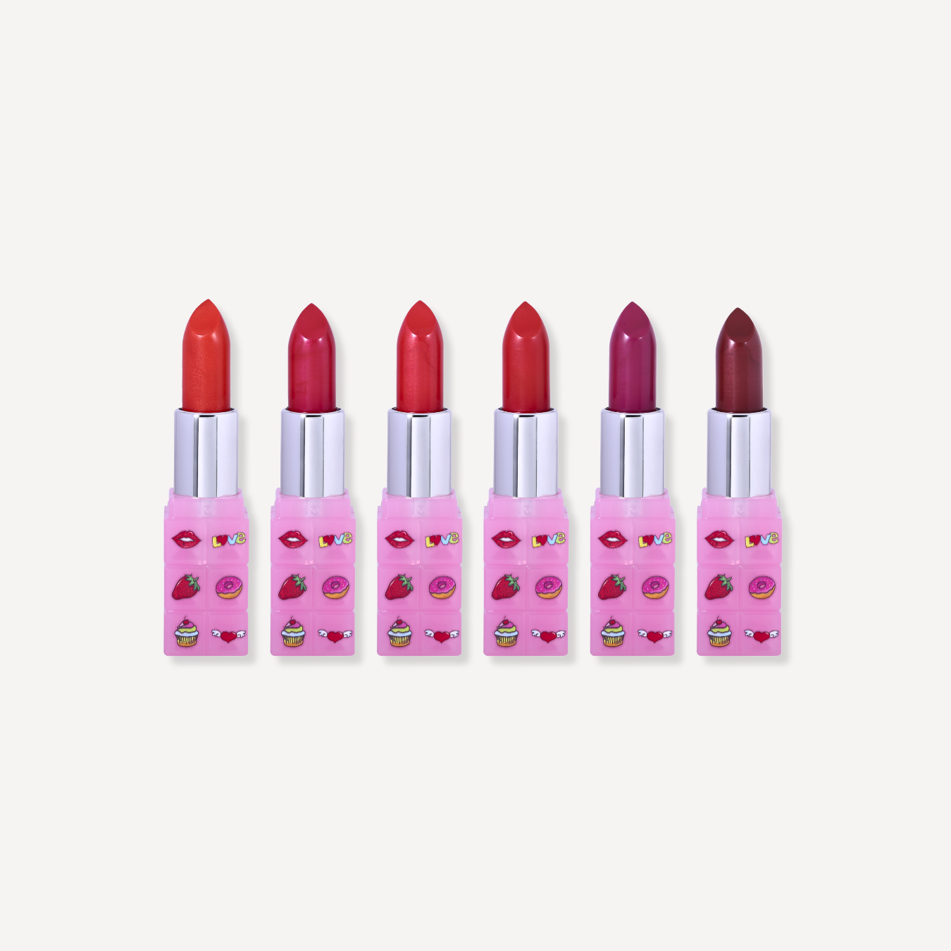 Satin Lipsticks - Red