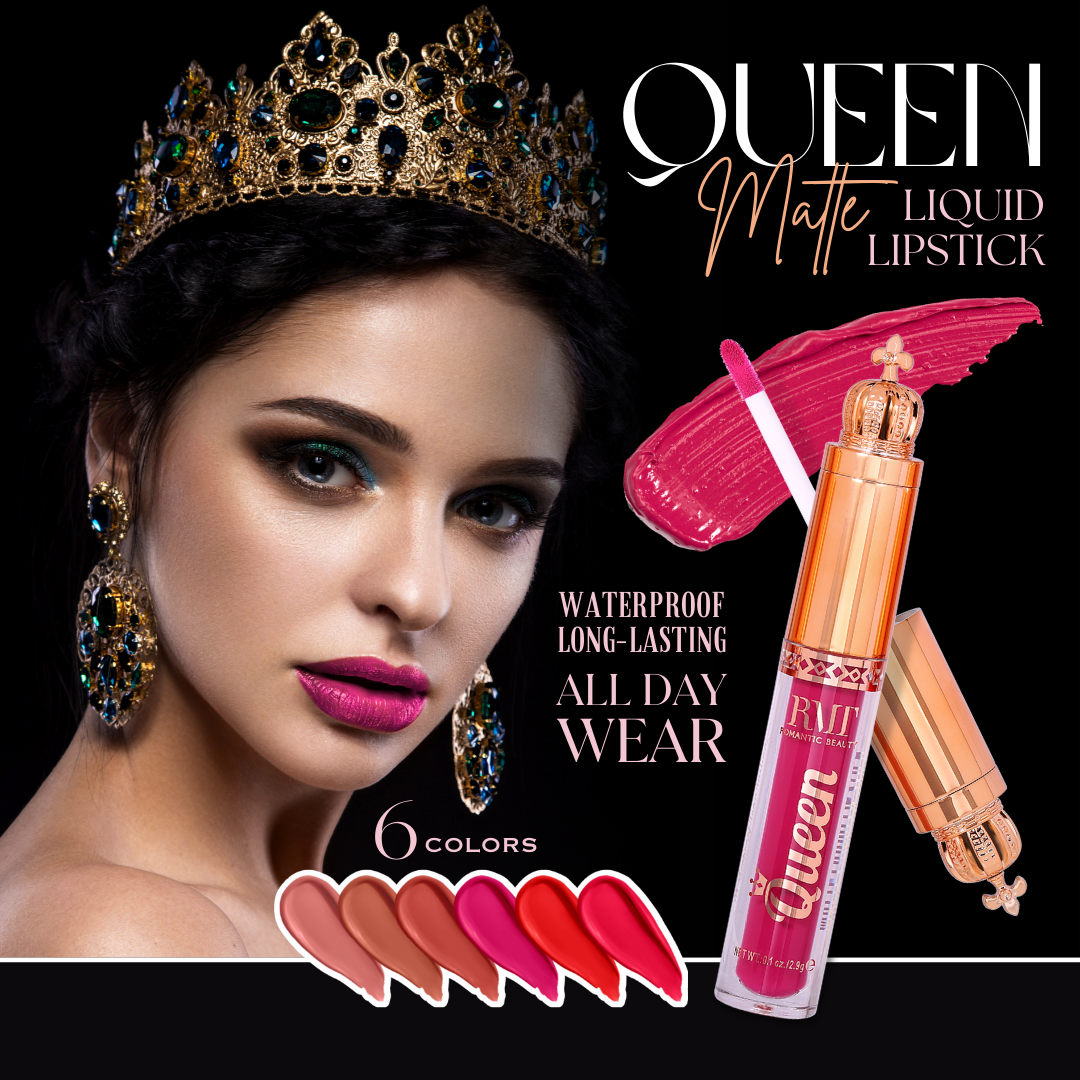 Queen Matte Liquid Lipsticks - MIX Tones