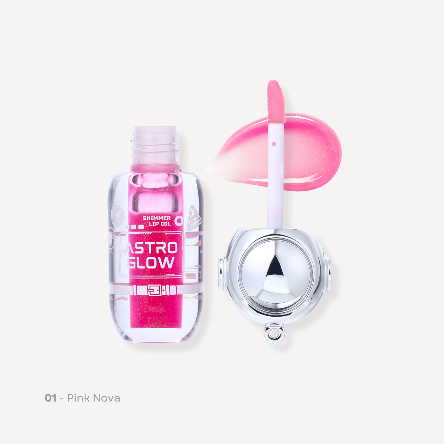 Astro Glow Lip Oil Keychain