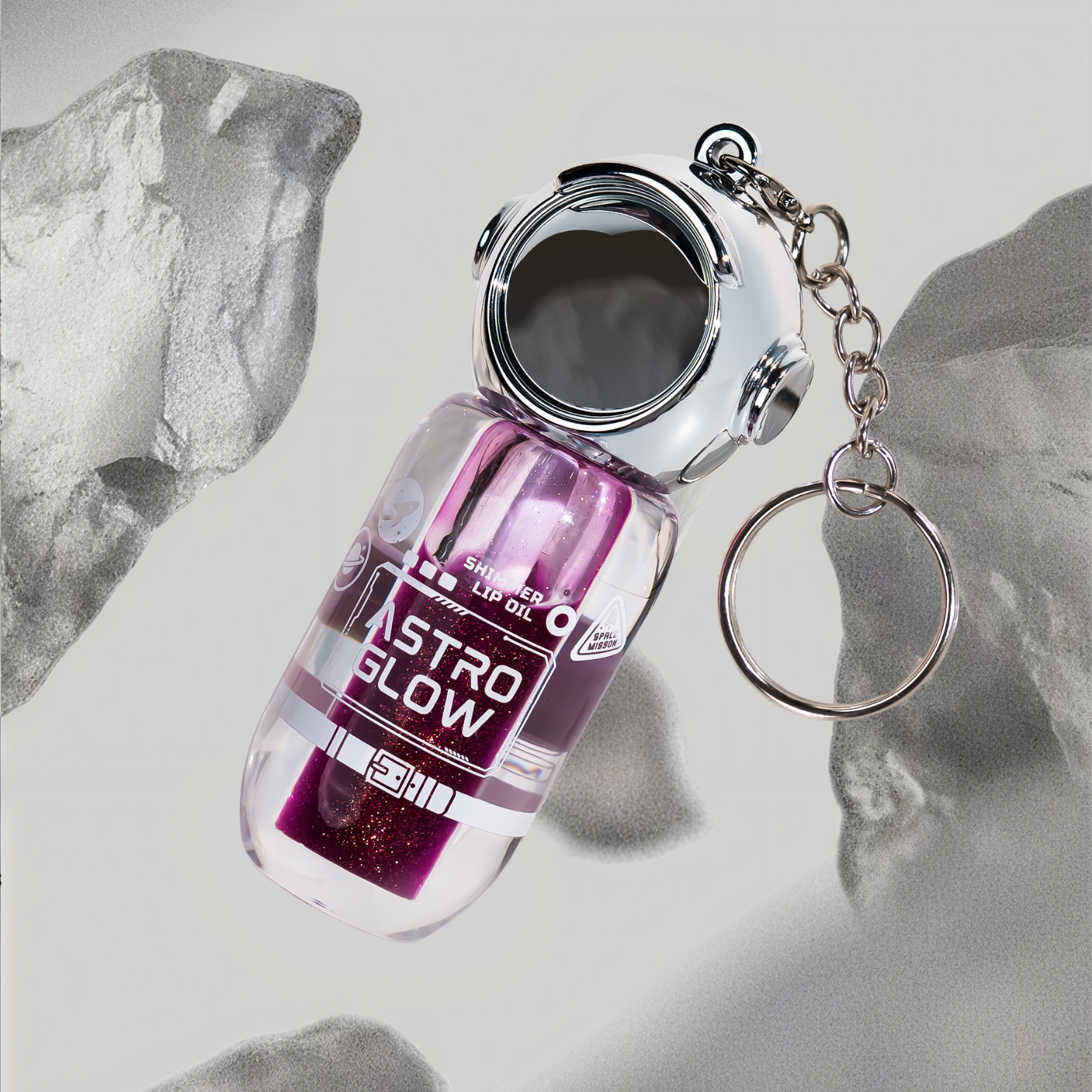 Astro Glow Lip Oil Keychain