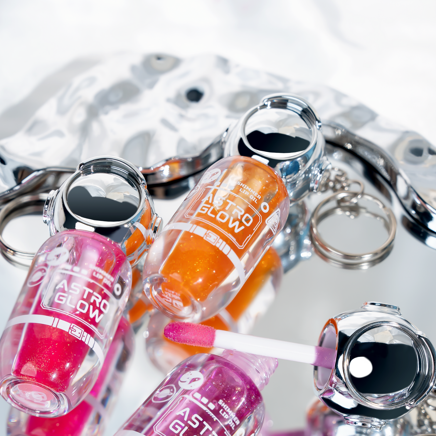 Astro Glow Lip Oil Keychain