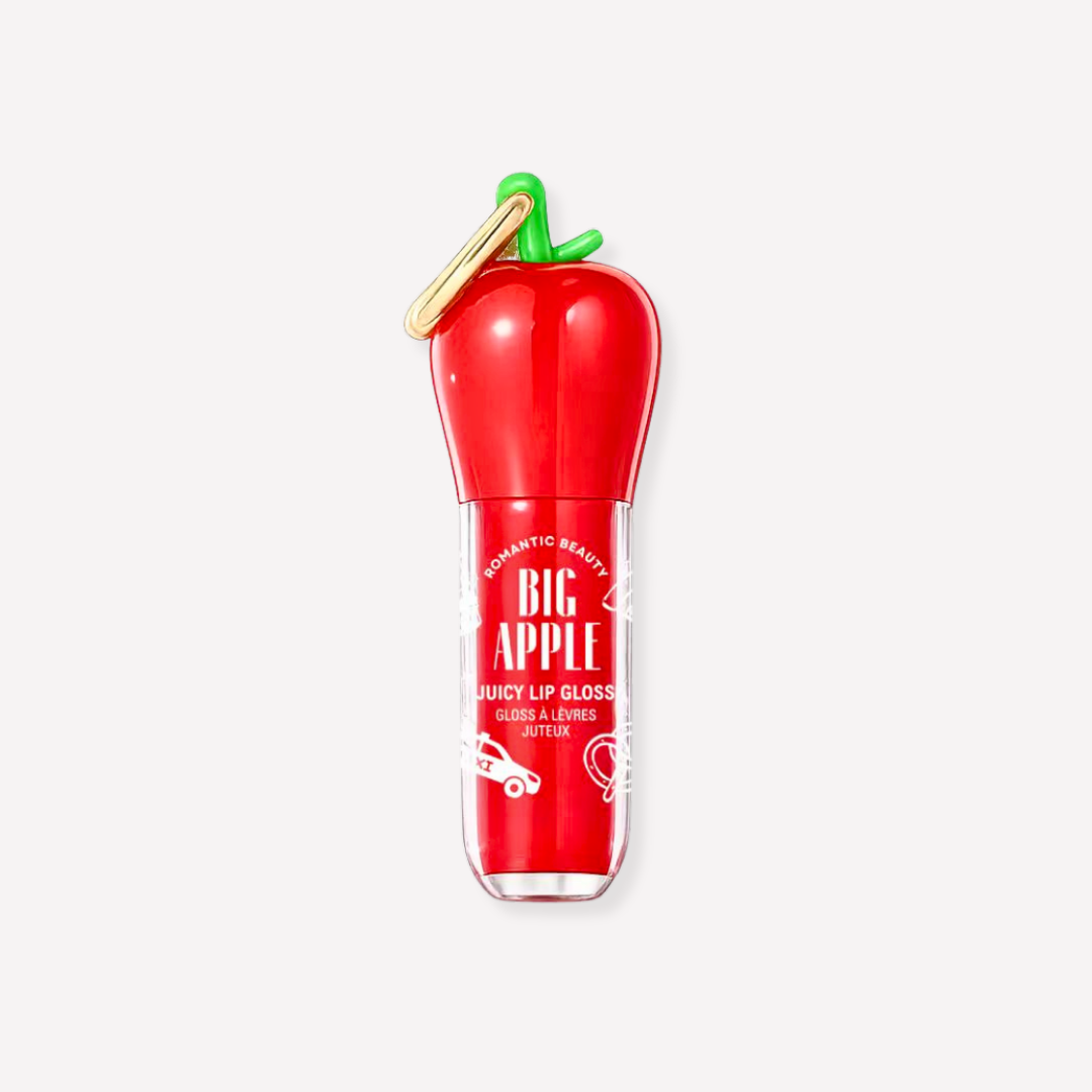 Big Apple Juicy Keychain Lip Gloss