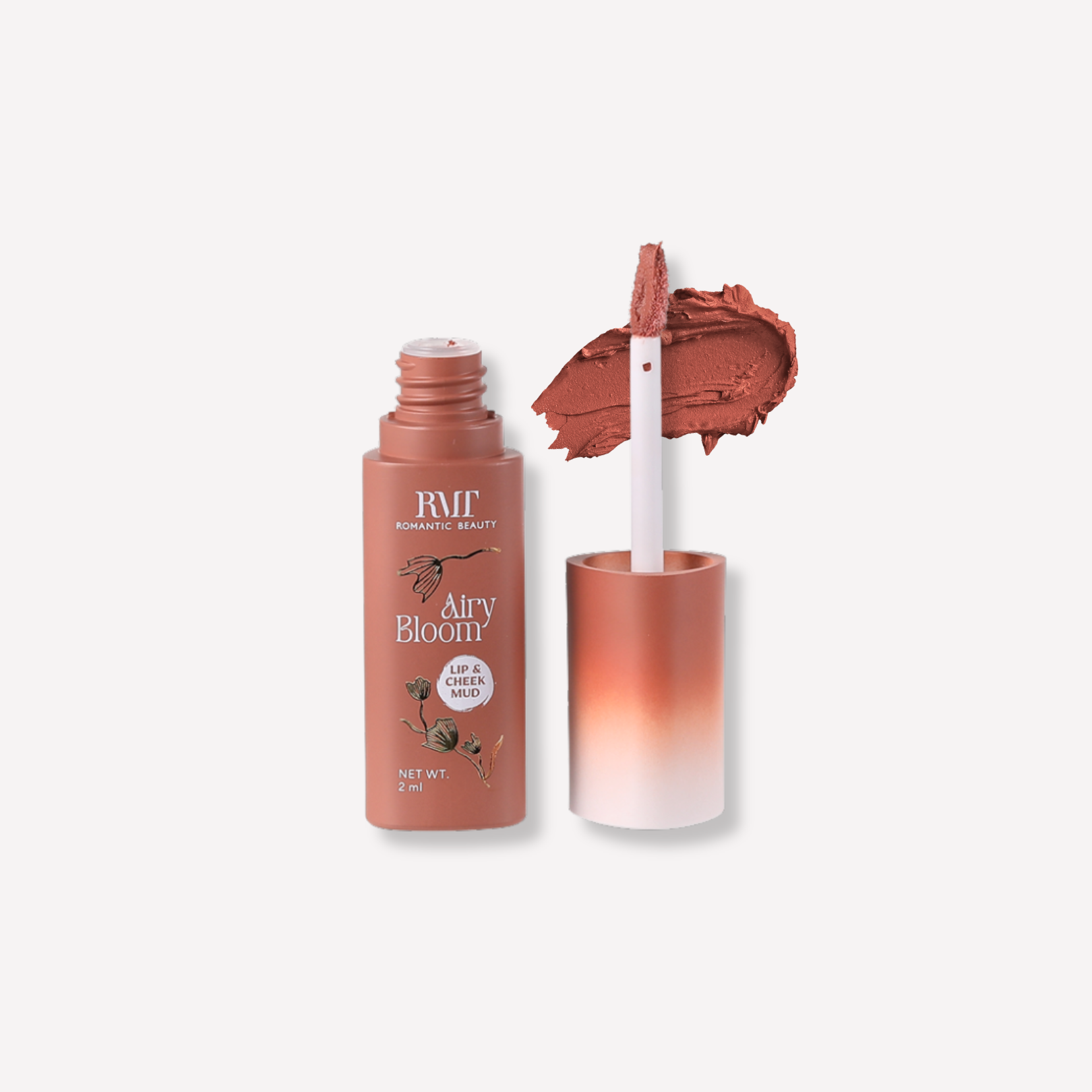 Airy Bloom Lip Mud (Nudes) – Romantic Beauty Cosmetics