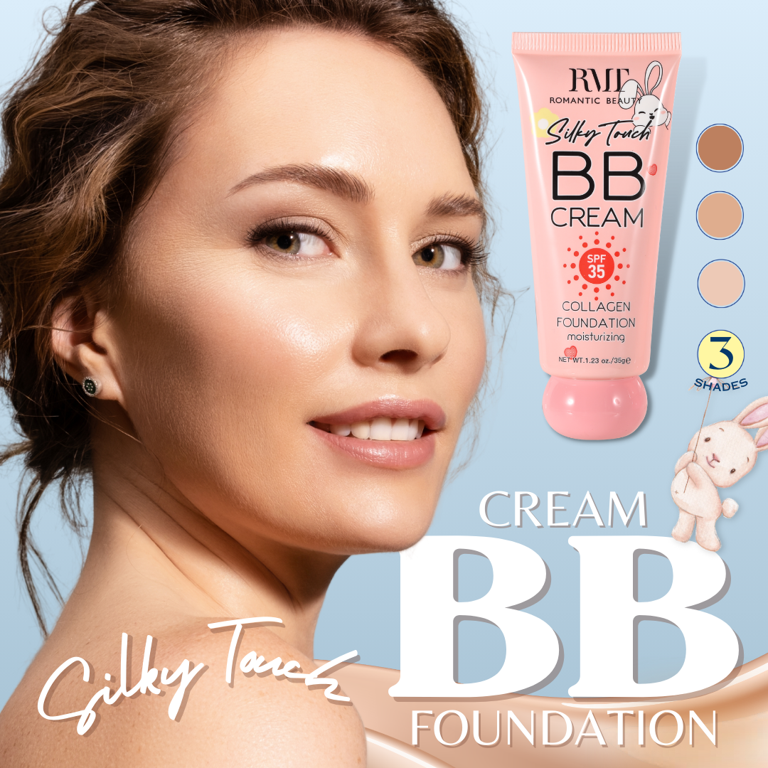 Silky Touch BB Cream Foundation SPF 35 w/ Hydrolyzed Collagen 