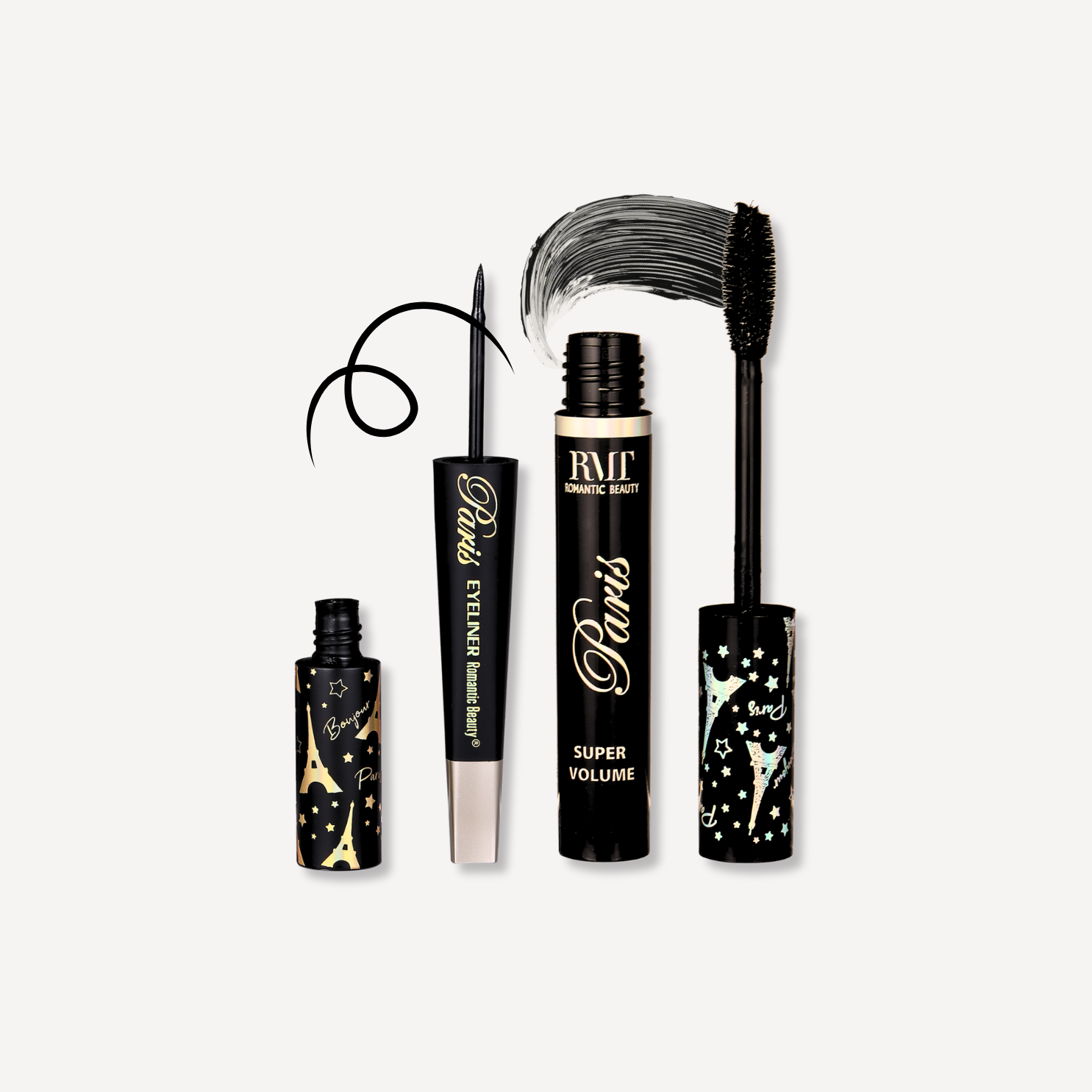 Paris Eyeliner Mascara Gift Set