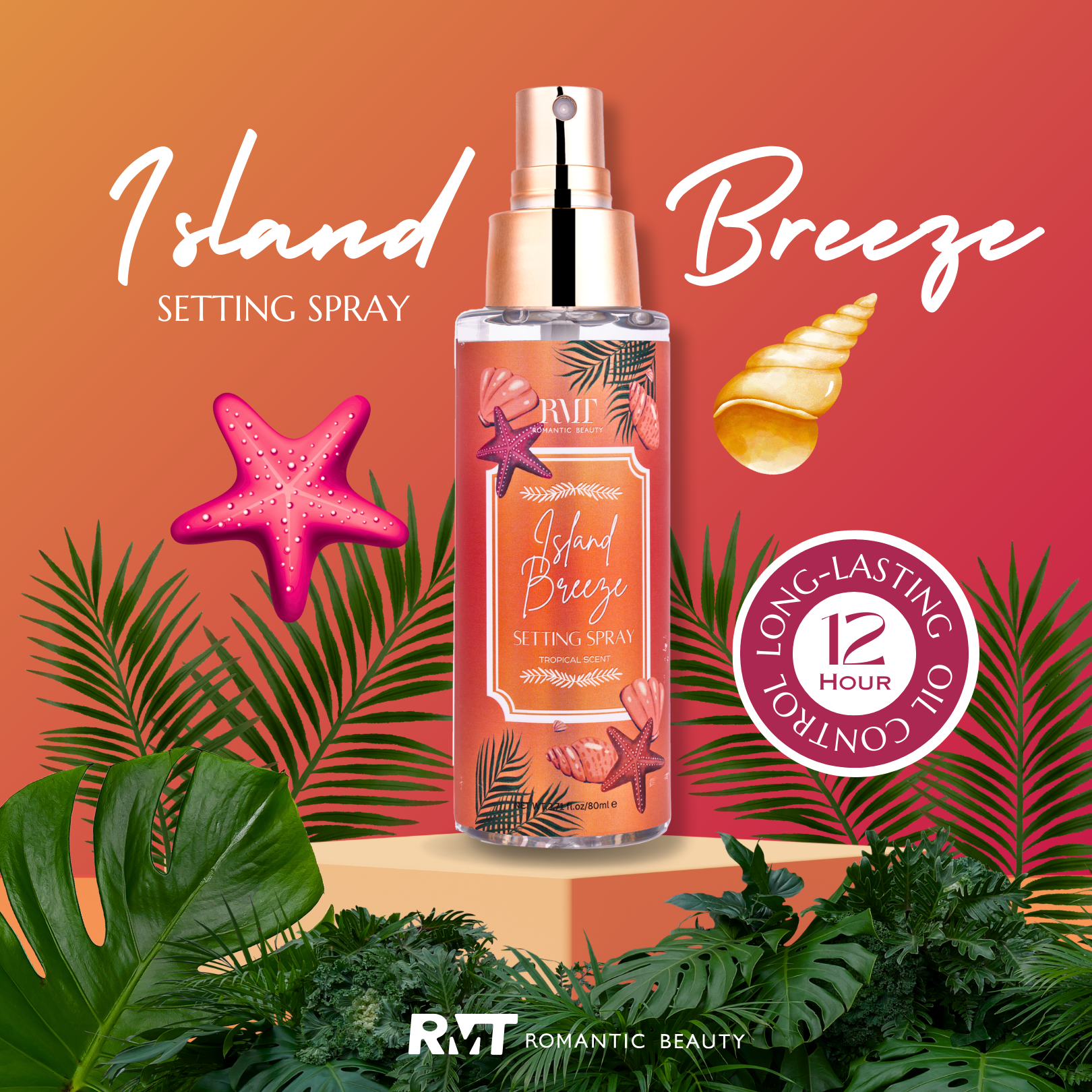 Island Breeze Setting Spray – Romantic Beauty Cosmetics