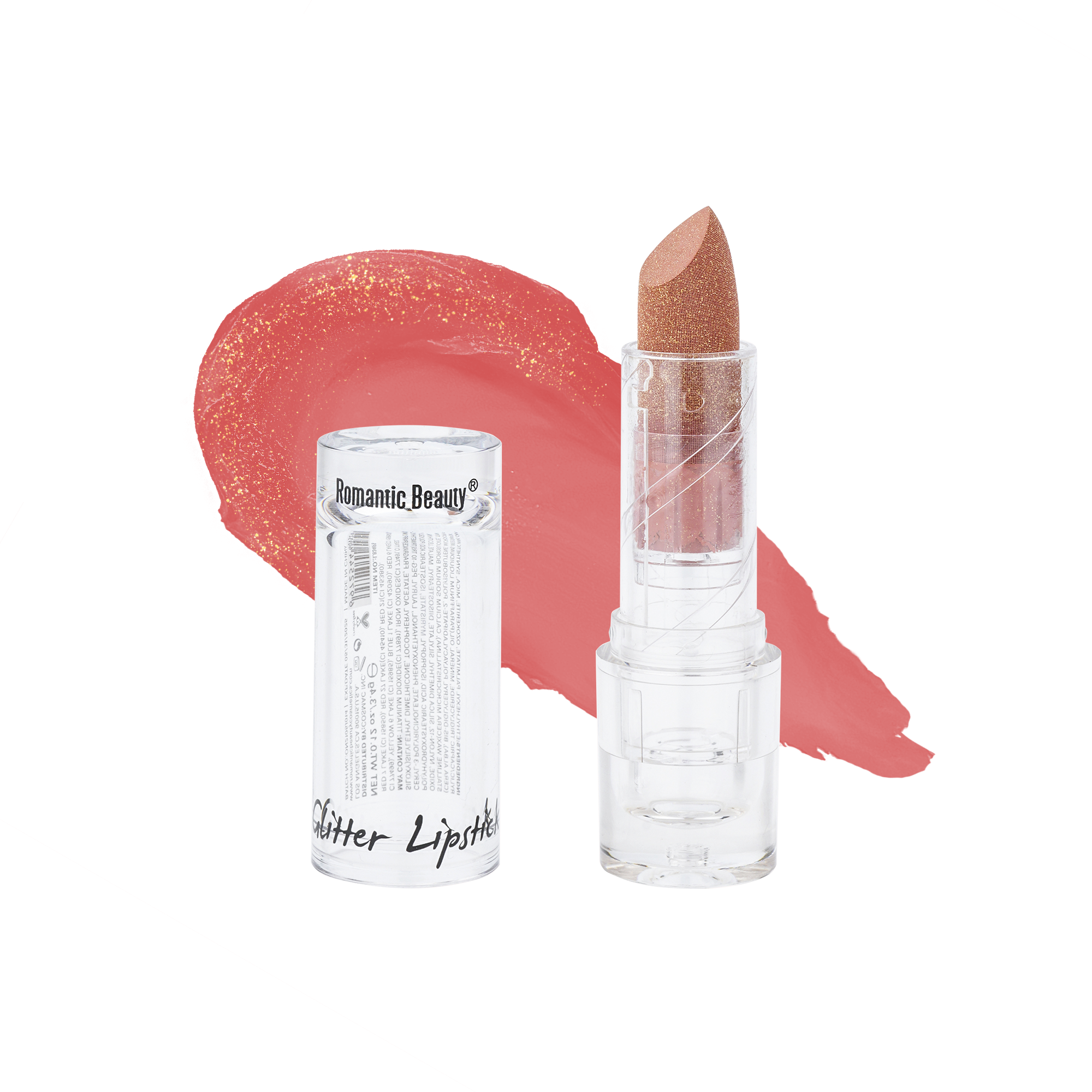 Stella Glitter Lipsticks - Nude