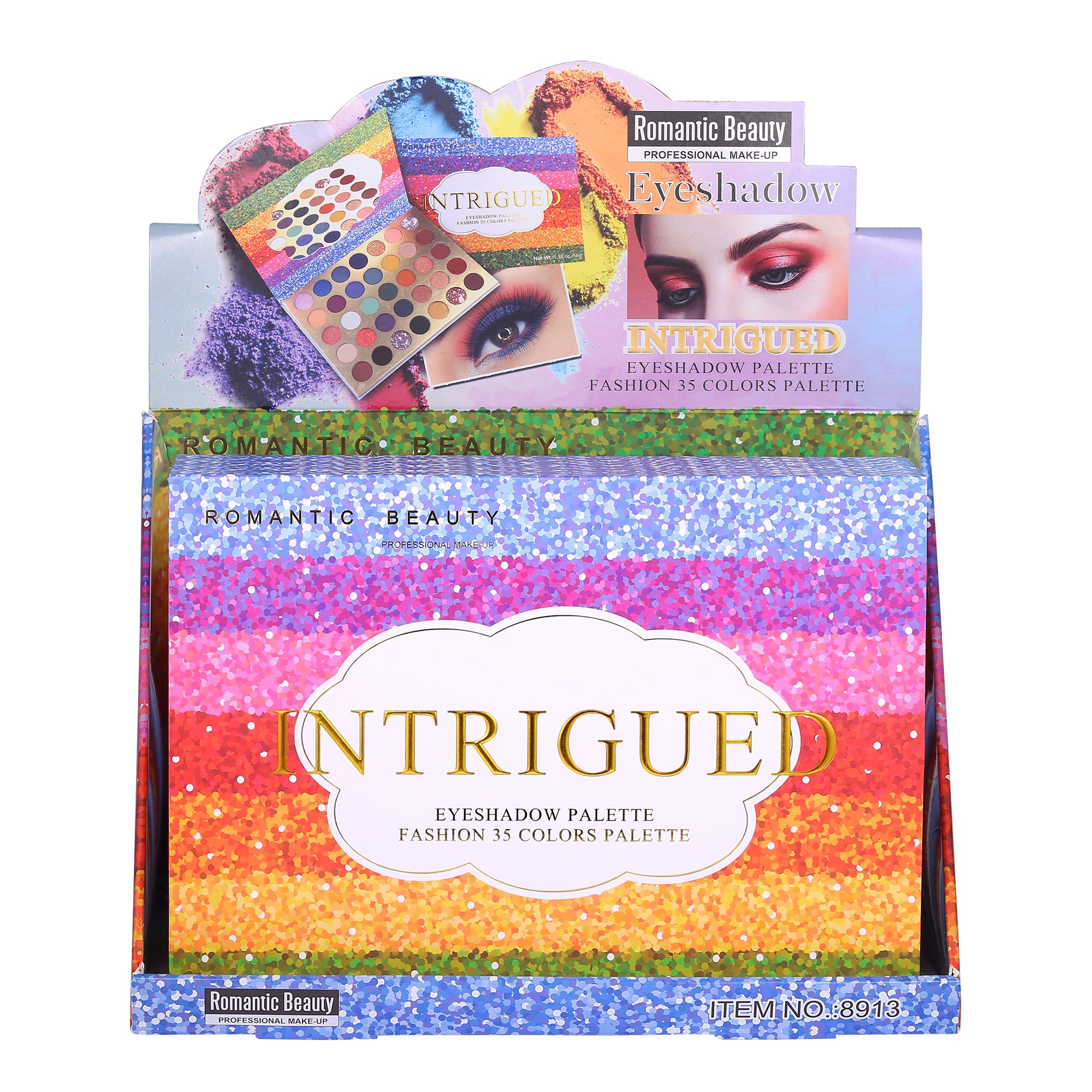 Intrigued Palette- 35 Color Eyeshadow