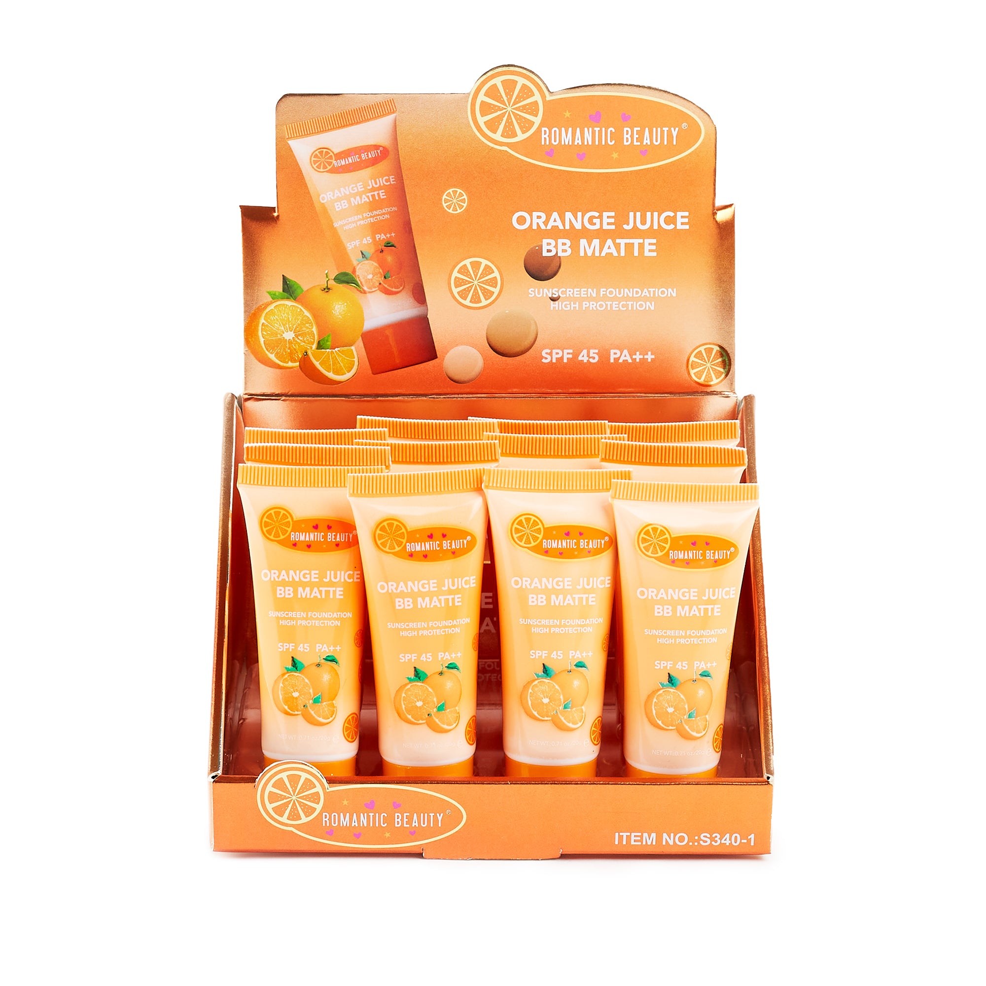 Orange Juice BB Matte Sunscreen Foundation