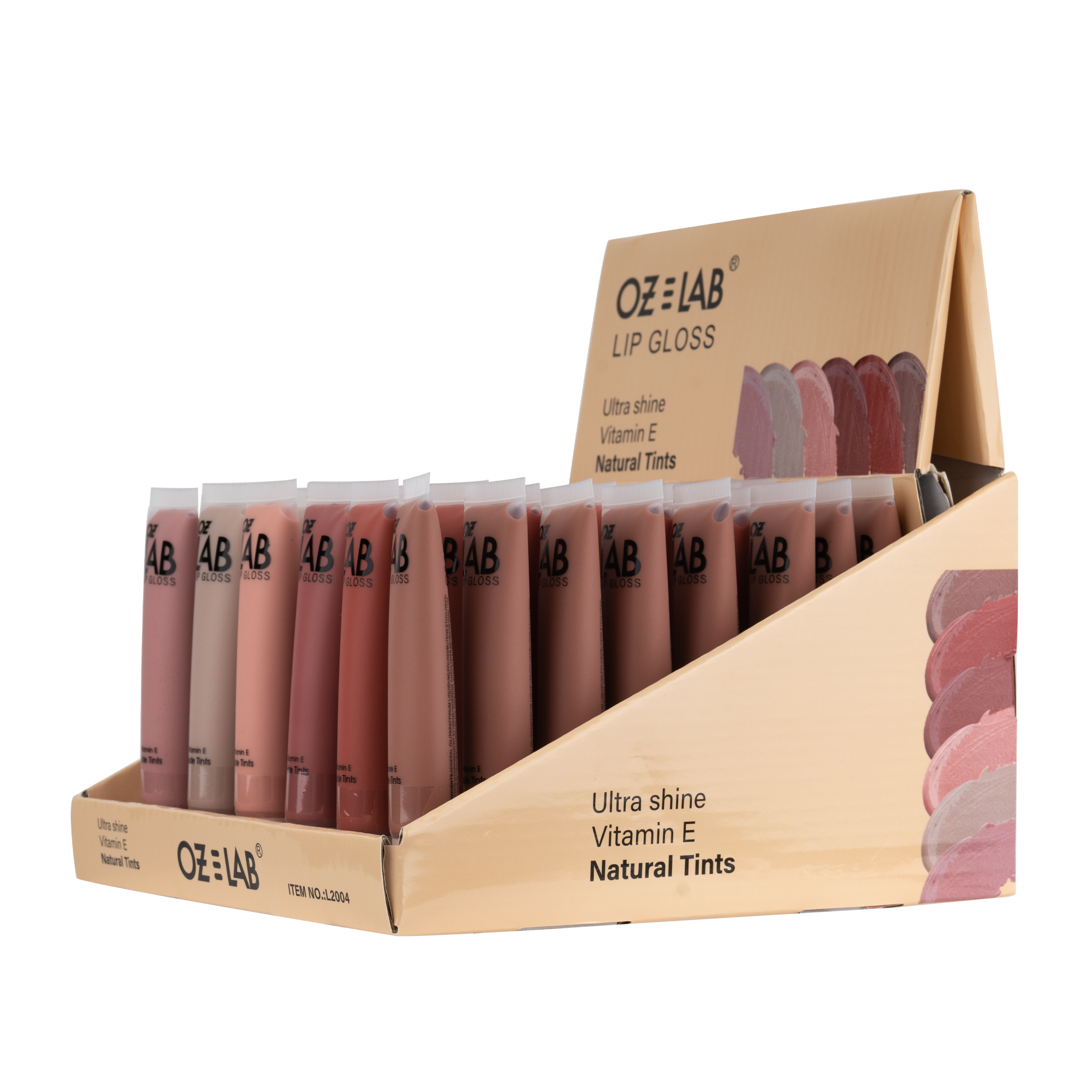 Nude Tinted Lip Gloss - 6 Shades
