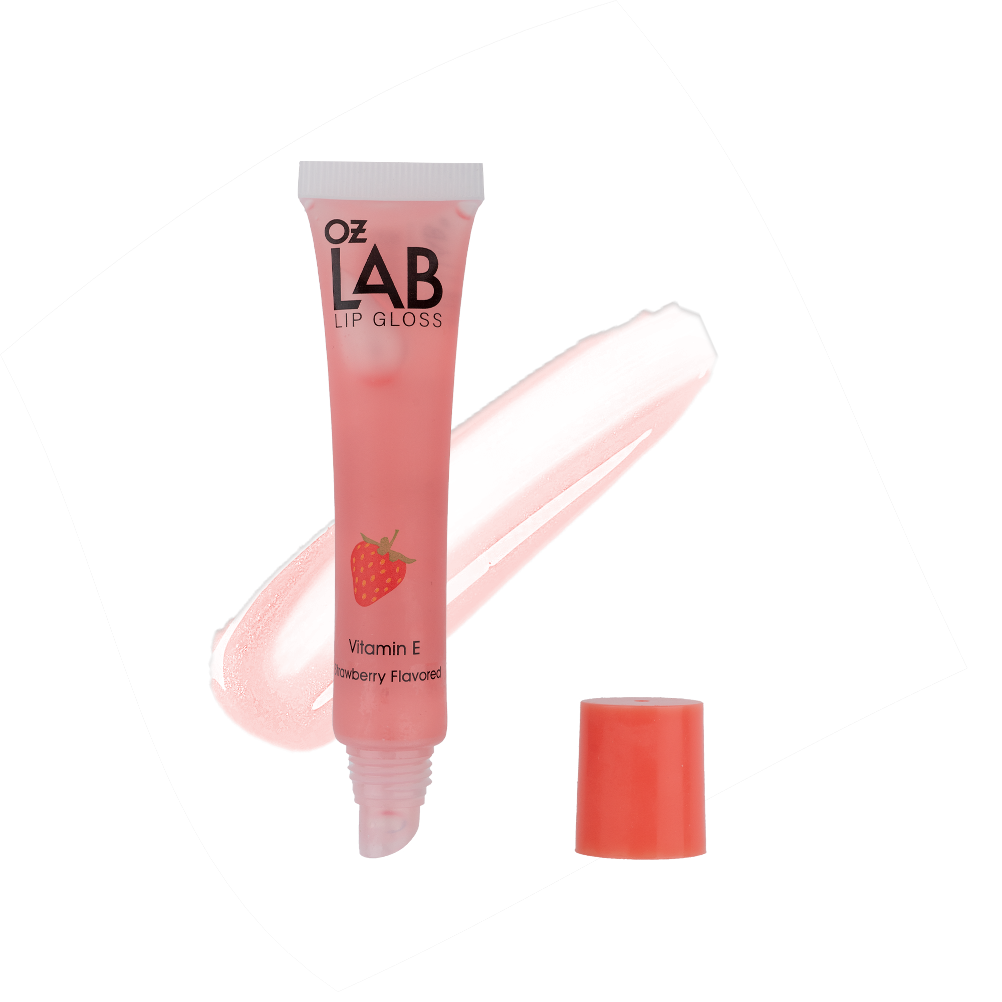 Strawberry Peach Lip Gloss Clear