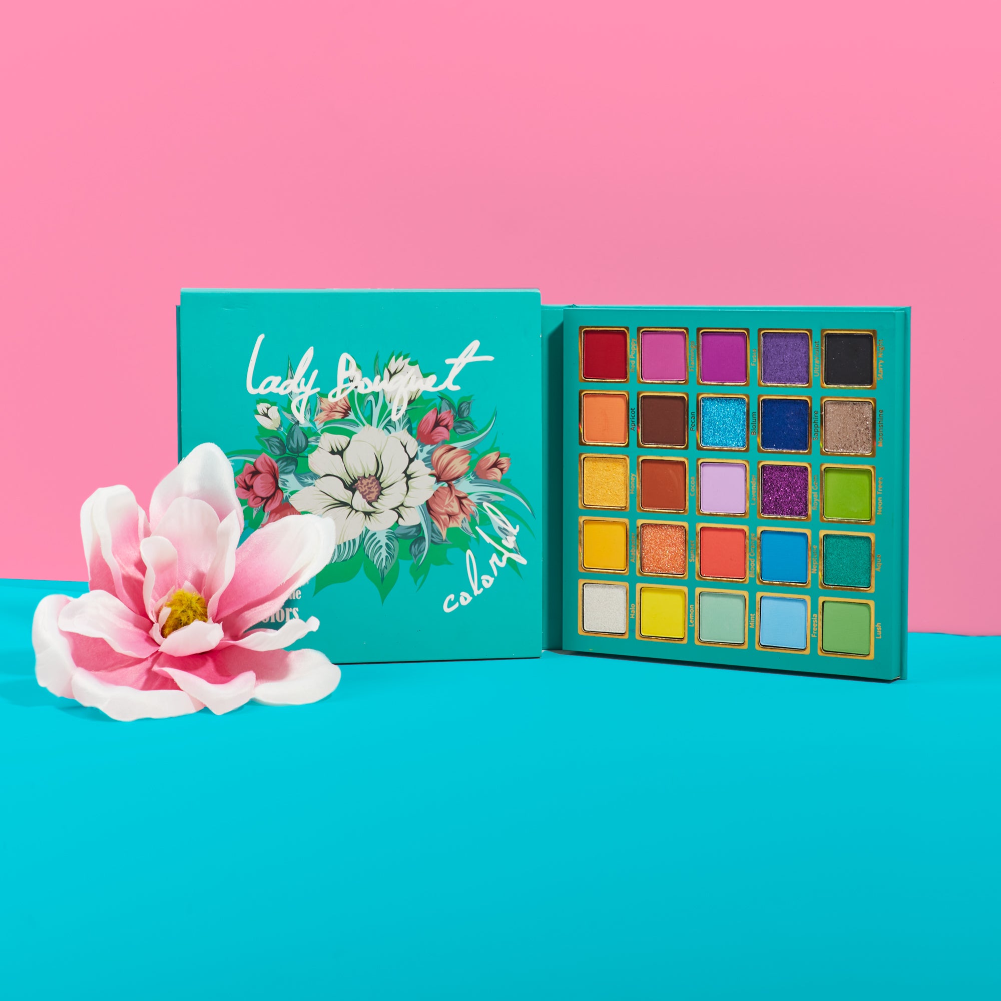 Lady Bouquet Eyeshadow Palette - 25 Colors