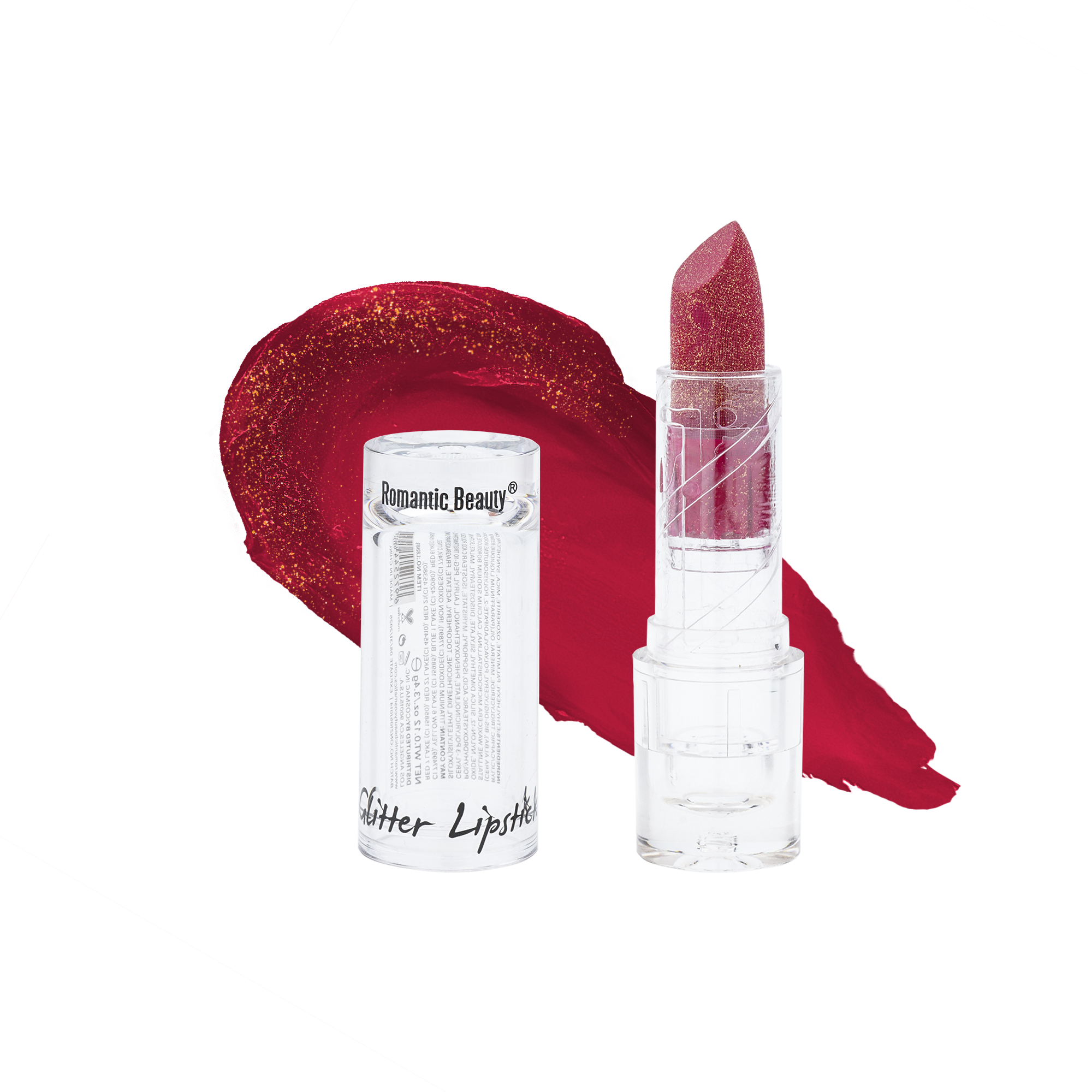 Stella Glitter Lipsticks - RED
